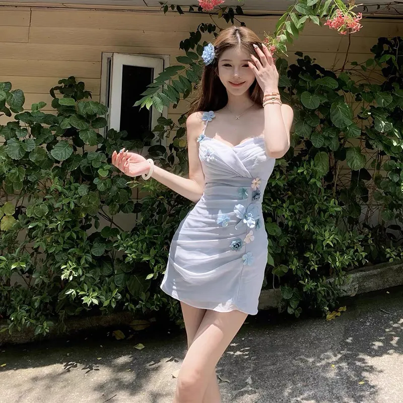 PLANE DRIFT Slip Dresses Women's-9