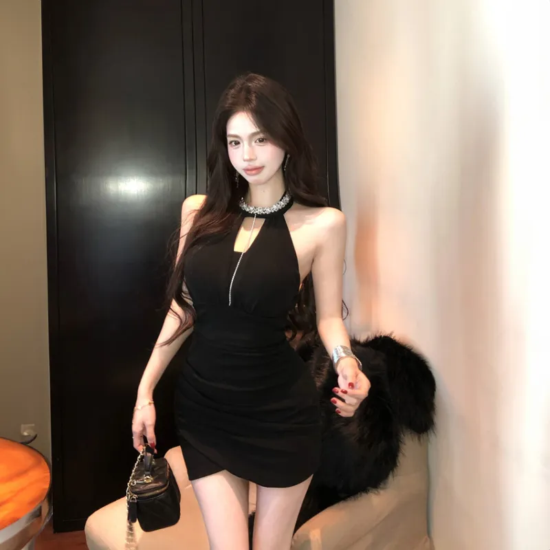 PLANE DRIFT Sleeveless Dress Women's Black-2