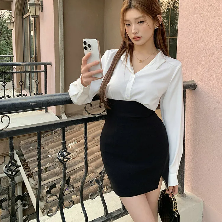 PLANE DRIFT Two Piece Skirt Sets Women's-2