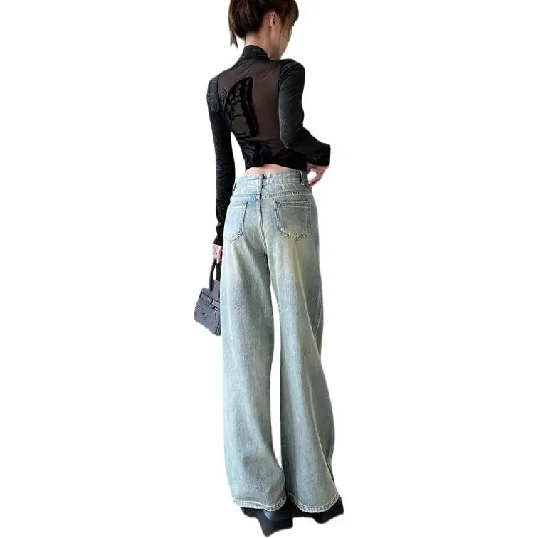 PLANE DRIFT Jeans Women's Blue-1