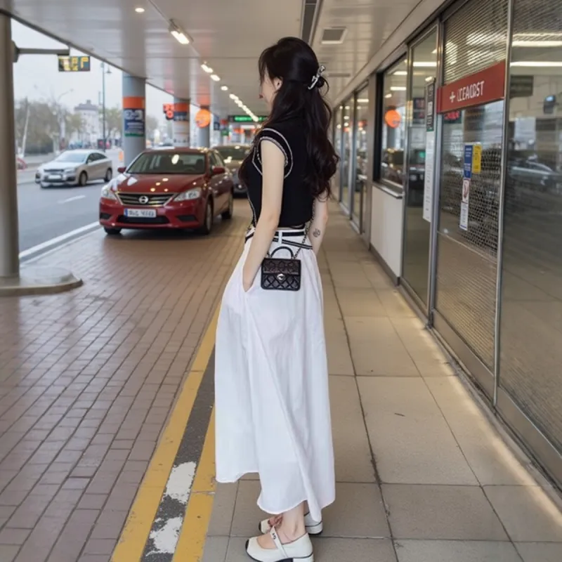 Pa33word Two Piece Skirt Sets Women's-15