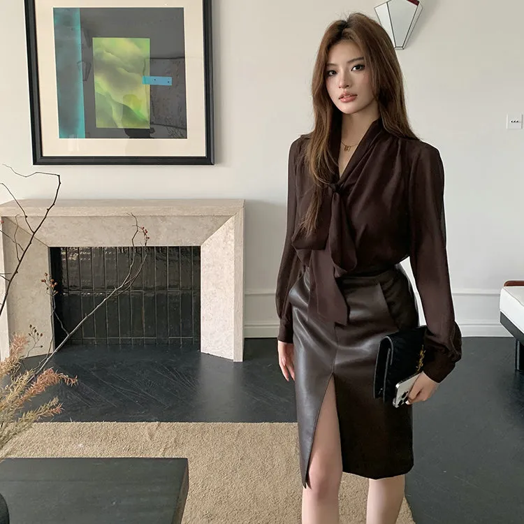 PLANE DRIFT Two Piece Skirt Sets Women's-5