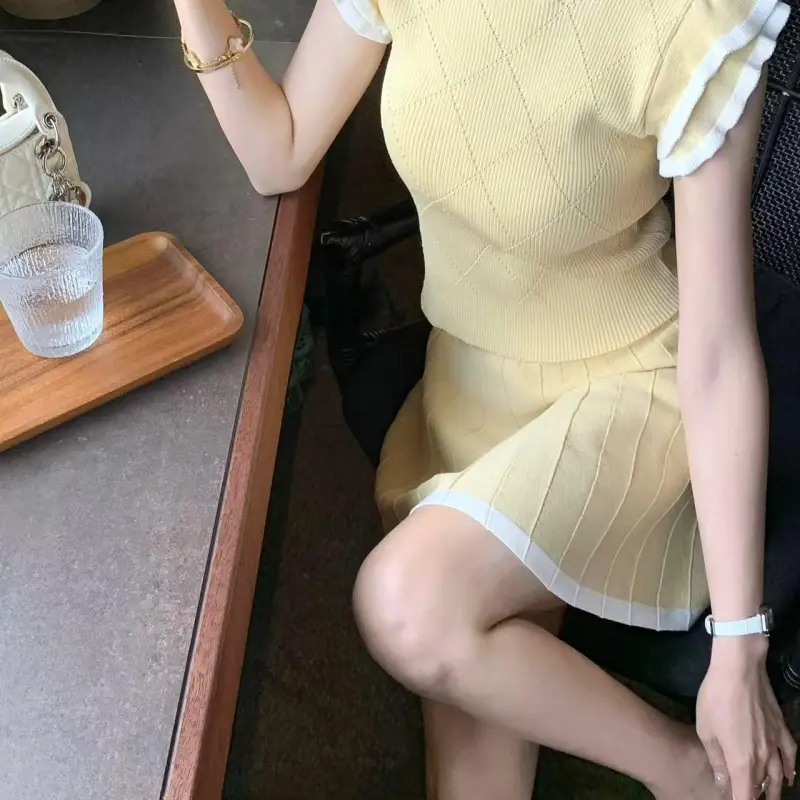 PLANE DRIFT Two Piece Skirt Sets Women's-3