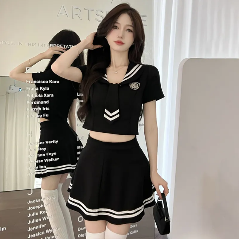 PLANE DRIFT Two Piece Skirt Sets Women's-13