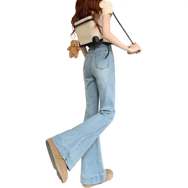 PLANE DRIFT Jeans Women's Blue-1