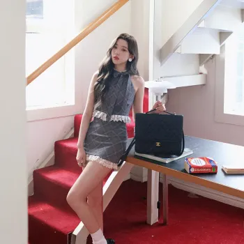 PLANE DRIFT Skirt Set Women's Silver