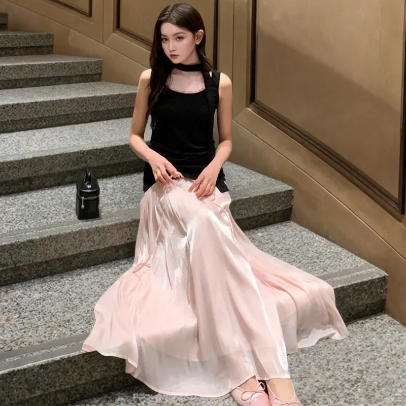 KUNZHUDAXIANG Skirt Set Women's-8