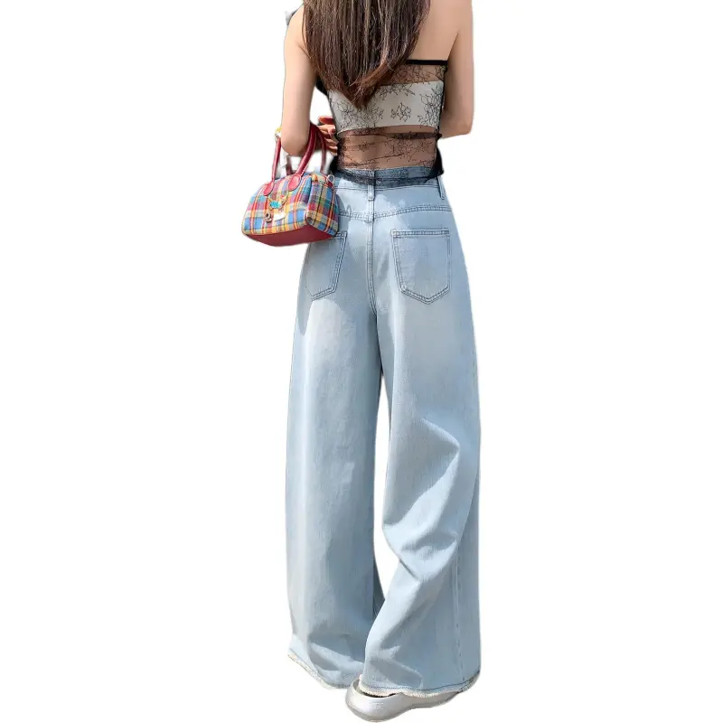 PLANE DRIFT Jeans Women's Blue-1