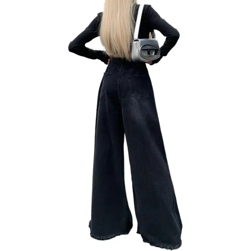 PLANE DRIFT Jeans Women's Black-1