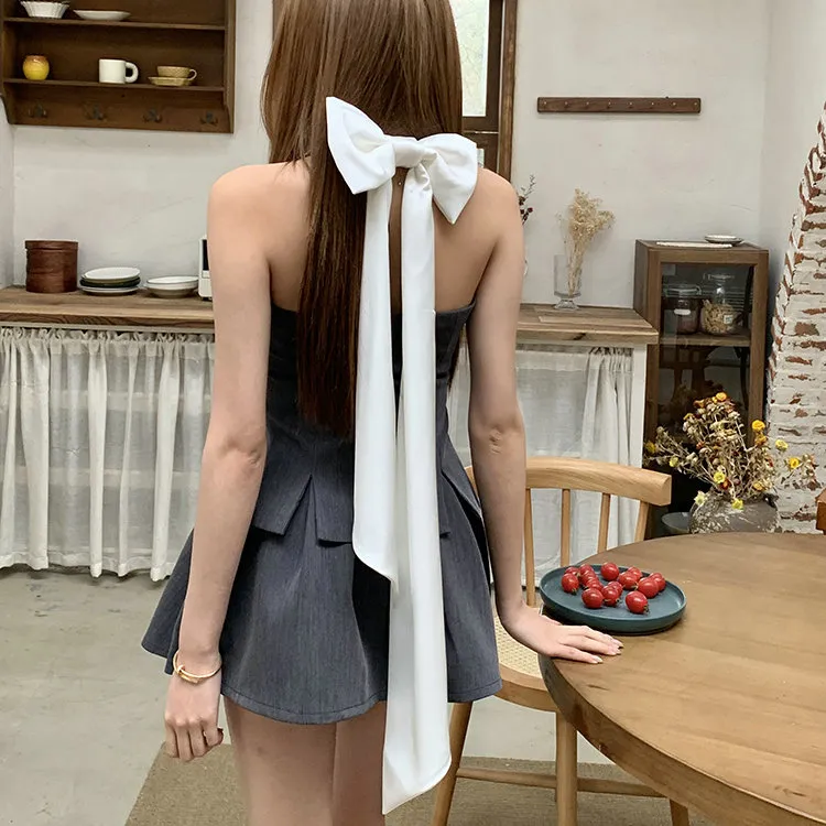 PLANE DRIFT Skirt Set Women's Gray-3