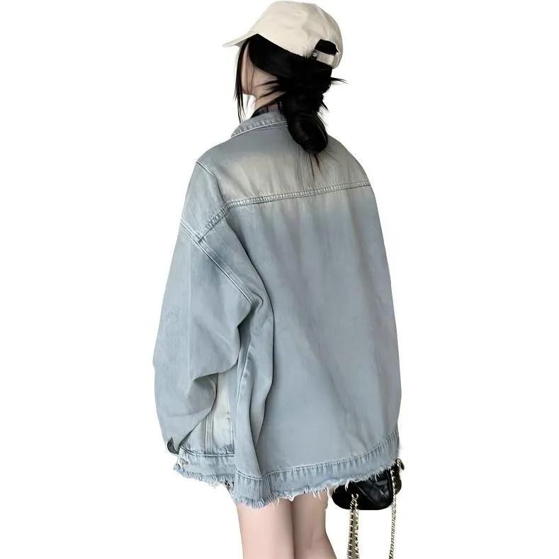 PLANE DRIFT Denim Jacket Women's Vintage-0