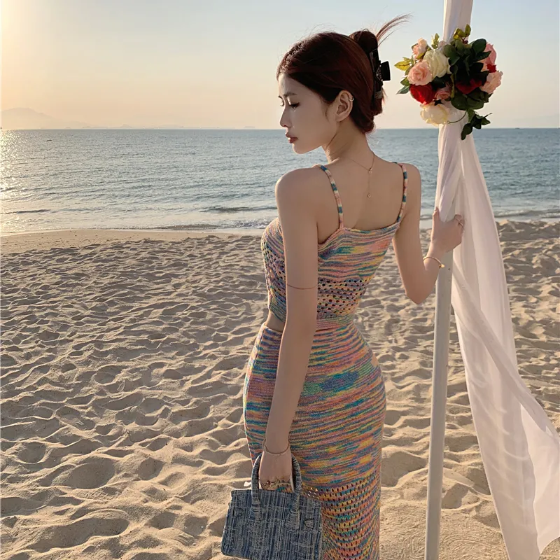 PLANE DRIFT Two Piece Skirt Sets Women's Image Color-4