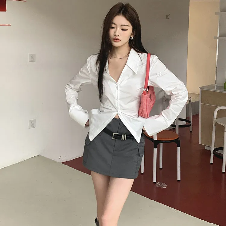 PLANE DRIFT Two Piece Skirt Sets Women's-2