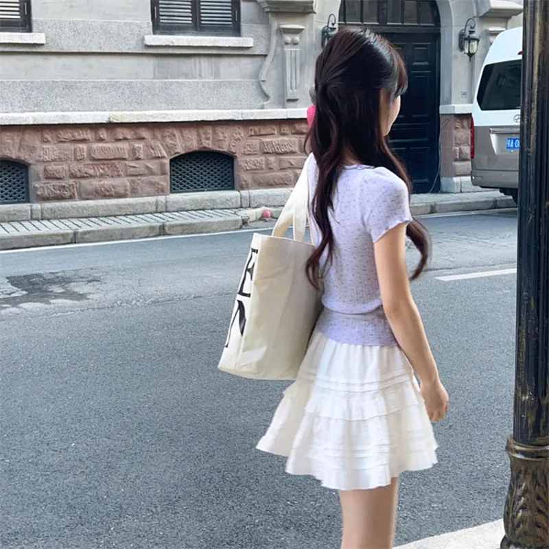 PLANE DRIFT Two Piece Skirt Sets Women's-3