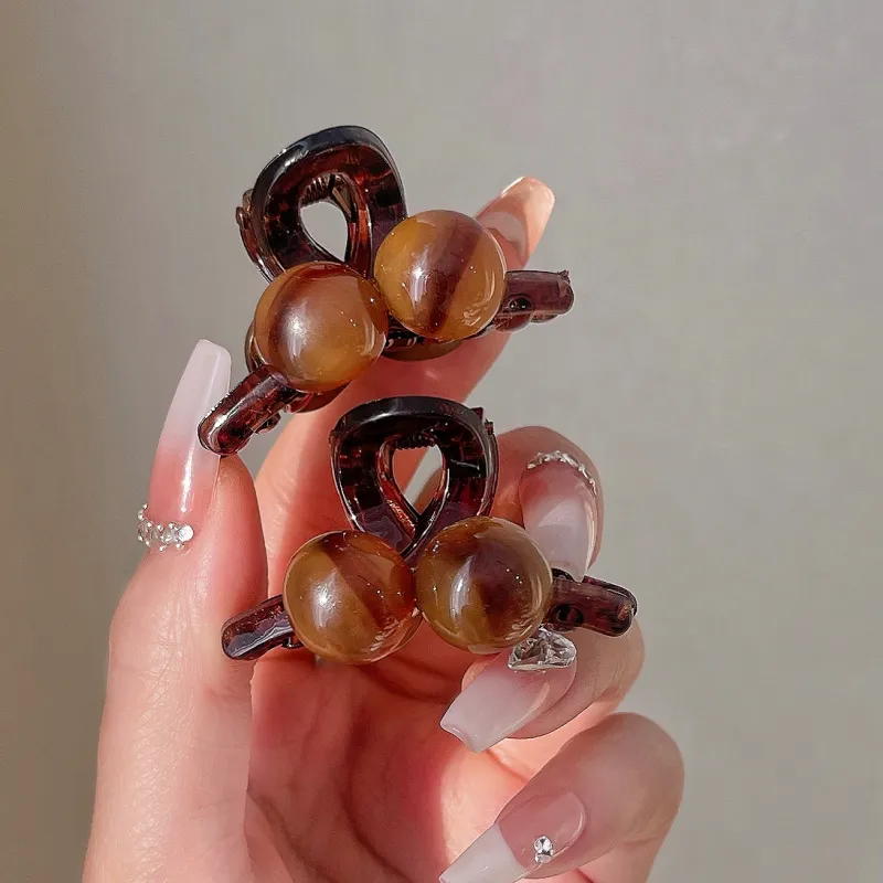 Danqin Acrylic Hair Clips Women's-7