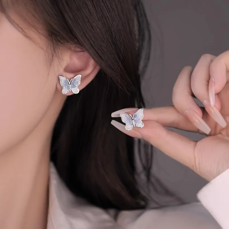 Danqin Alloy Stud Earrings Women's-1