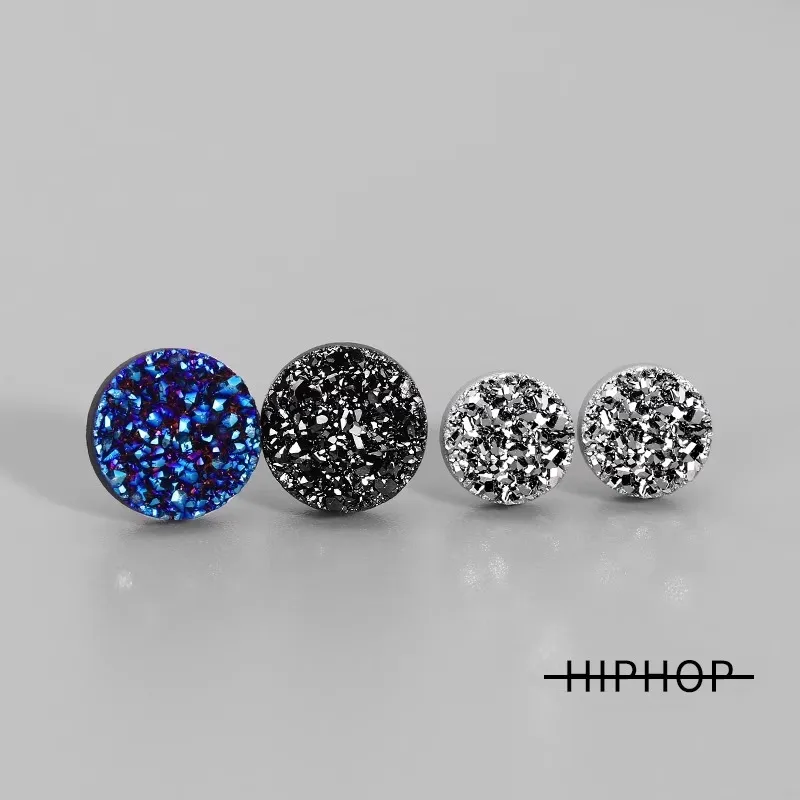 Danqin Alloy Stud Earrings Unisex-3
