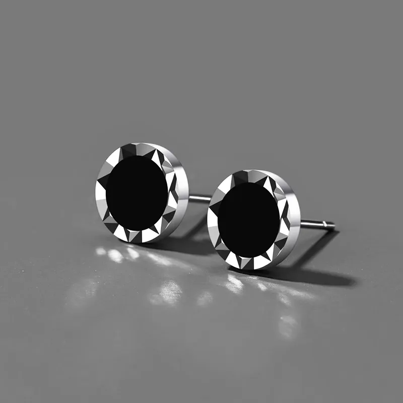 Danqin Alloy Stud Earrings Unisex-4