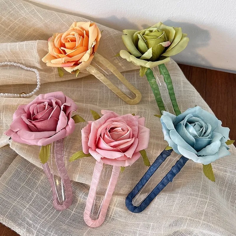 Danqin Acrylic Hair Clips Women's-13