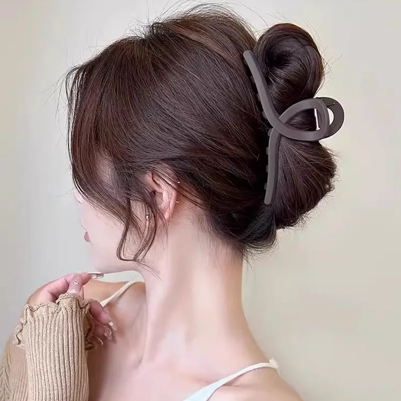 Danqin Acrylic Hair Clips Women's-6
