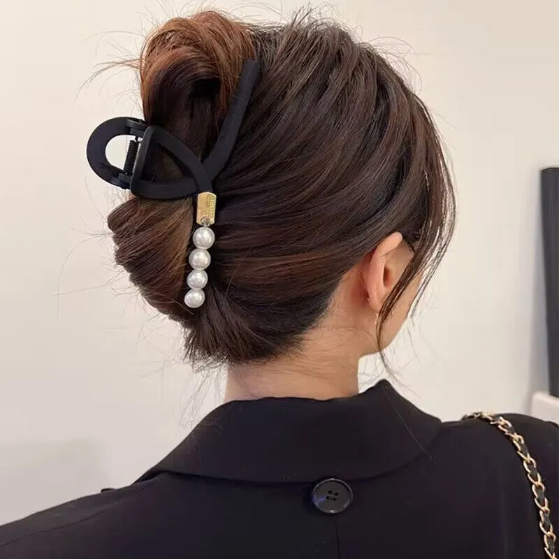 Danqin Acrylic Hair Clips Women's-6