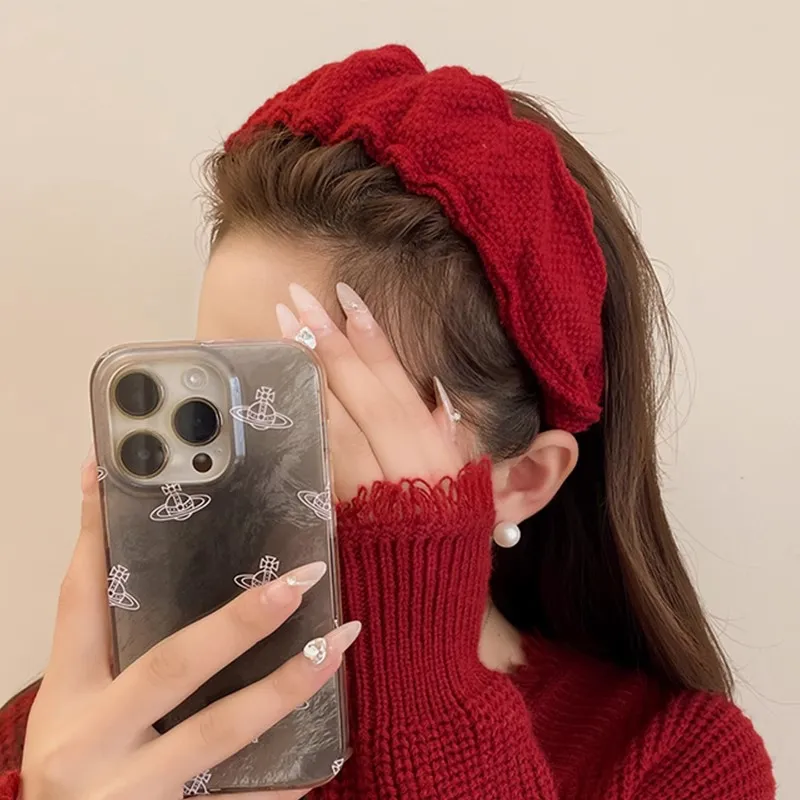 Danqin Knitted Fabric Headbands Women's-1