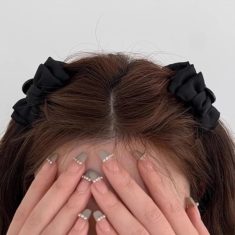 Danqin Acrylic Hair Clips Women's-2
