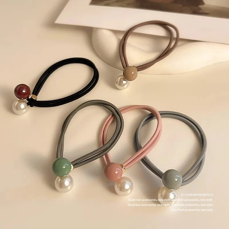 Danqin Acrylic Hair Tie Women's-4