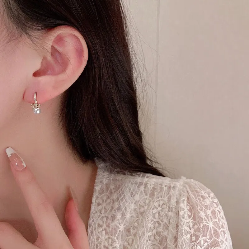 Danqin Alloy/Rhinestone Earrings Women's-4