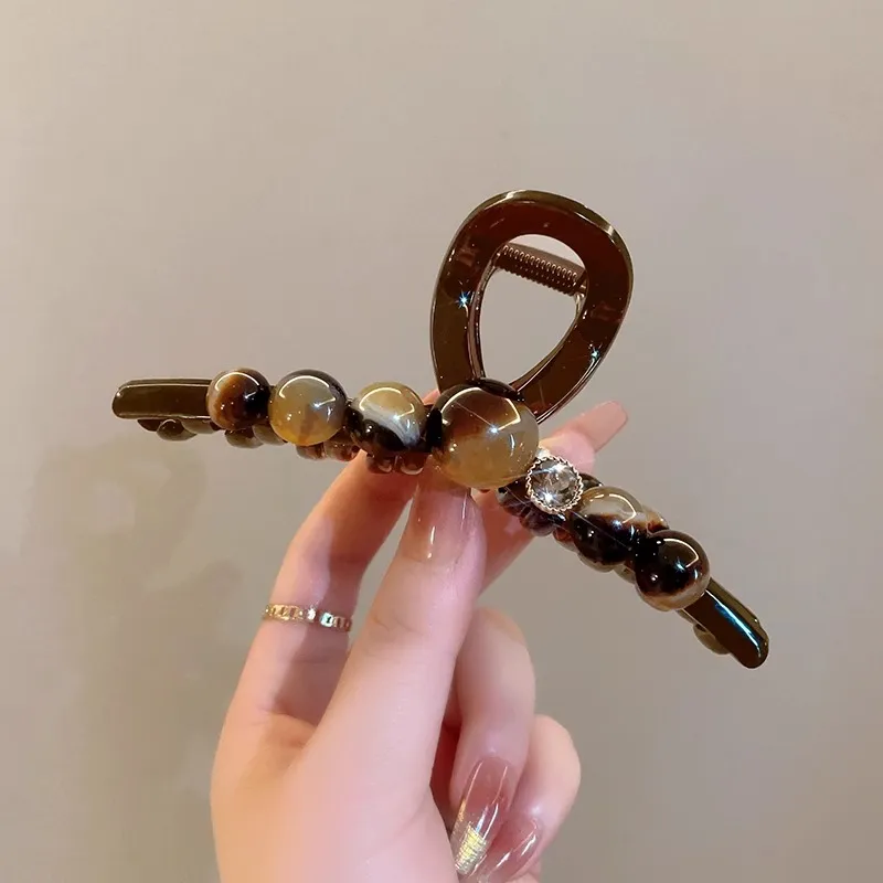Danqin Acrylic Hair Clips Women's-3