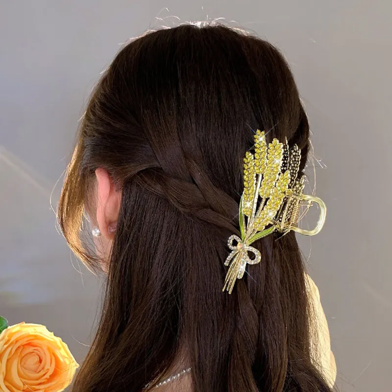 Danqin Alloy Hair Clips Women's-3