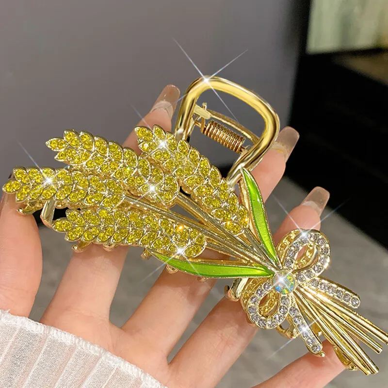 Danqin Alloy Hair Clips Women's-4