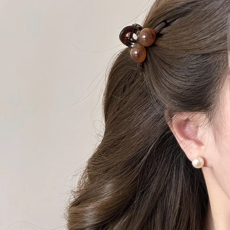 Danqin Acrylic Hair Clips Women's-1