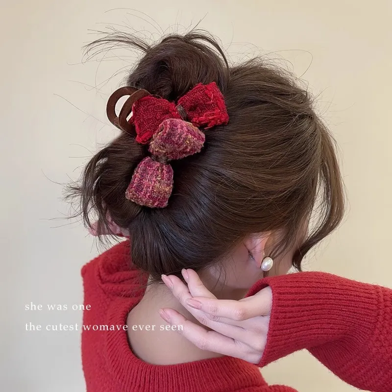 Danqin Fabric Hair Clips Women's-1