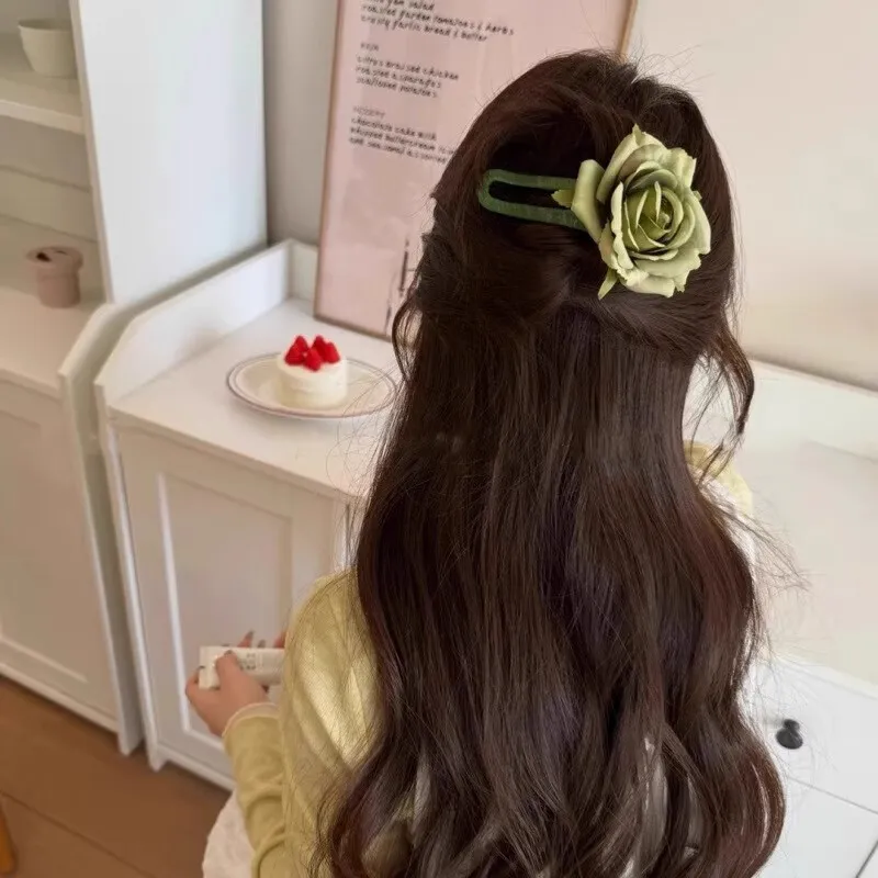 Danqin Acrylic Hair Clips Women's-10