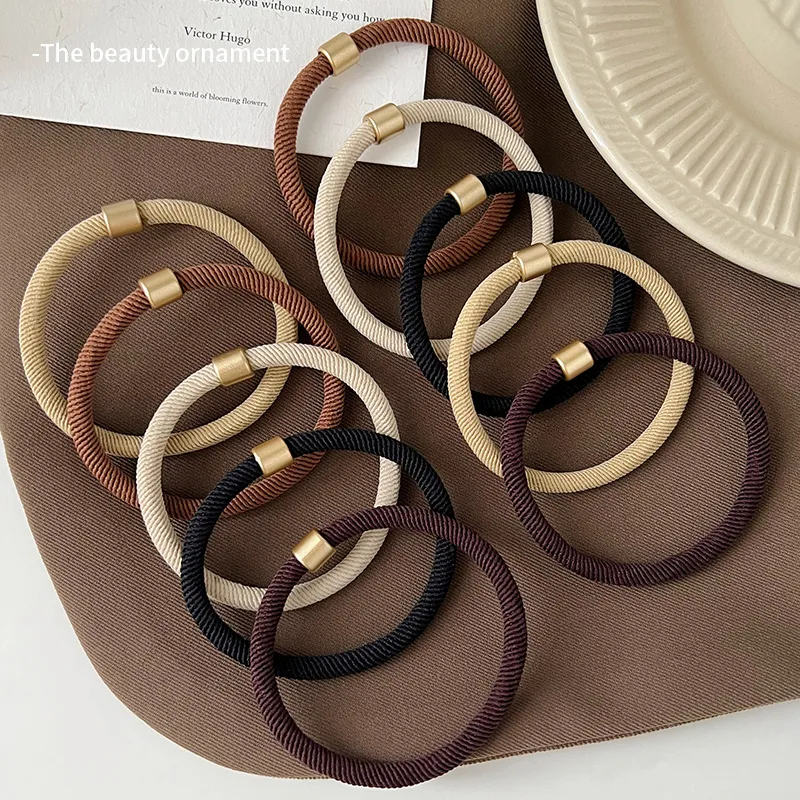 Danqin Elastic String Hair Tie Women's-1