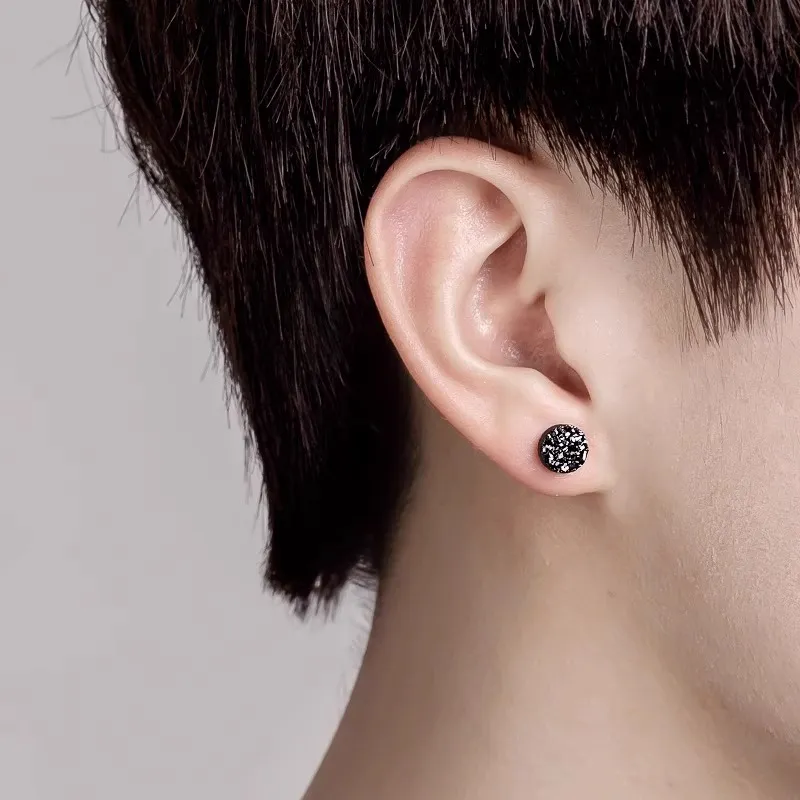 Danqin Alloy Stud Earrings Unisex-2