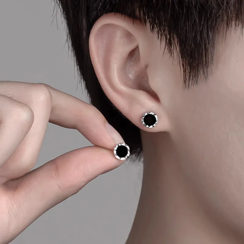 Danqin Alloy Stud Earrings Unisex-1