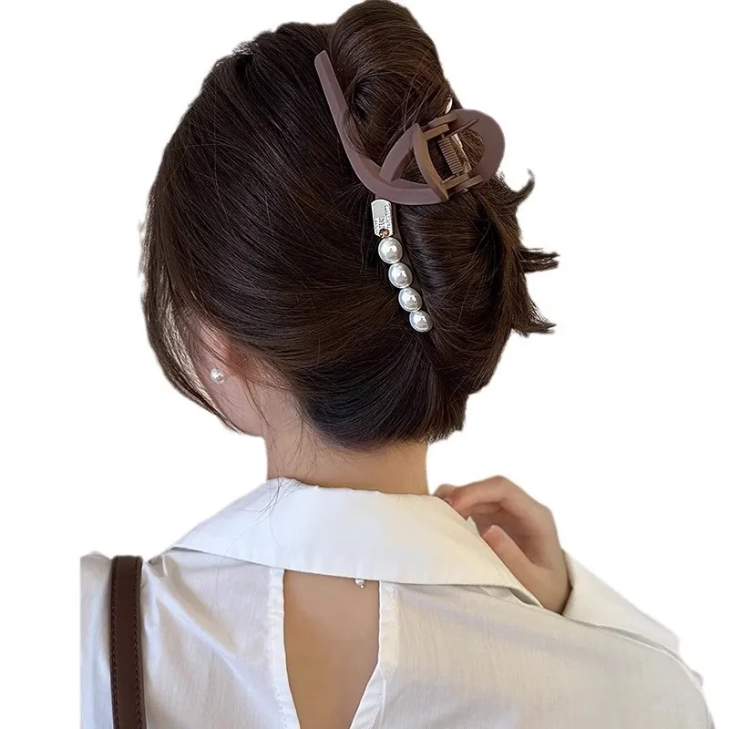 Danqin Acrylic Hair Clips Women's-12