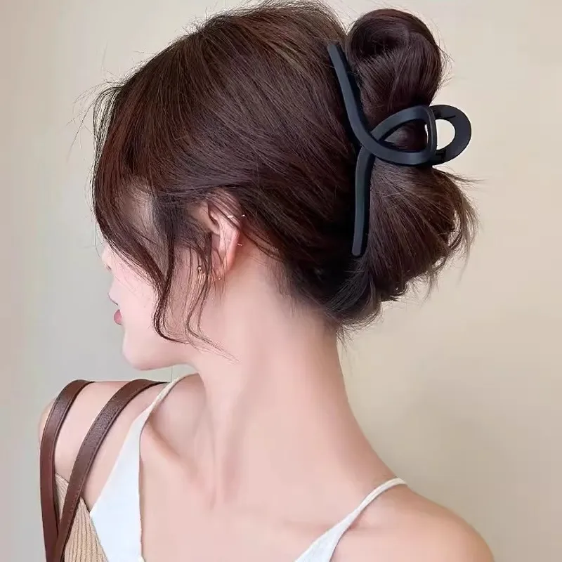 Danqin Acrylic Hair Clips Women's-3