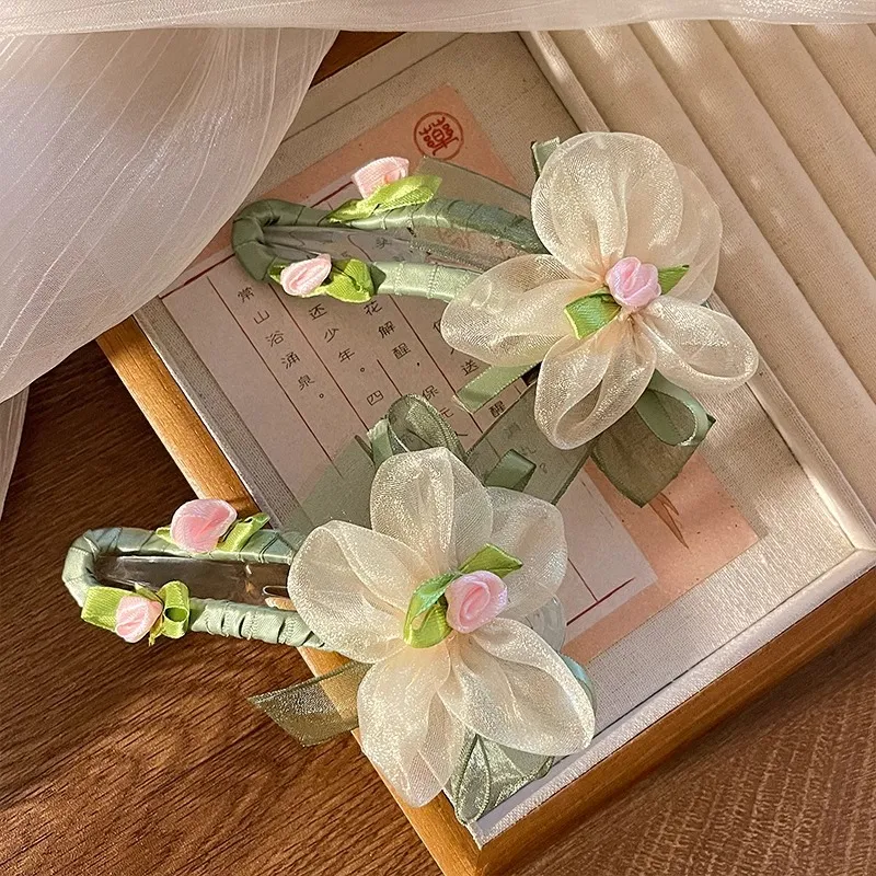 Danqin Acrylic Hair Clips Women's-5