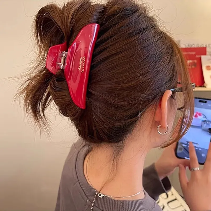 Danqin Acrylic Hair Clips Women's-1