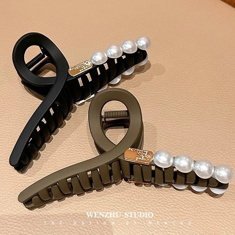 Danqin Acrylic Hair Clips Women's-4