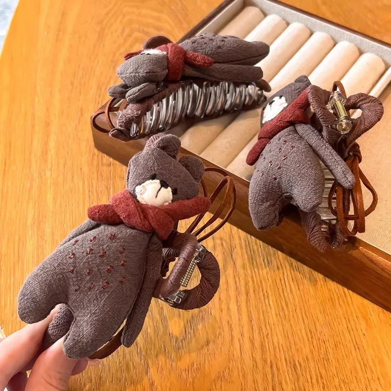 Danqin Fabric Hair Clips Women's-6