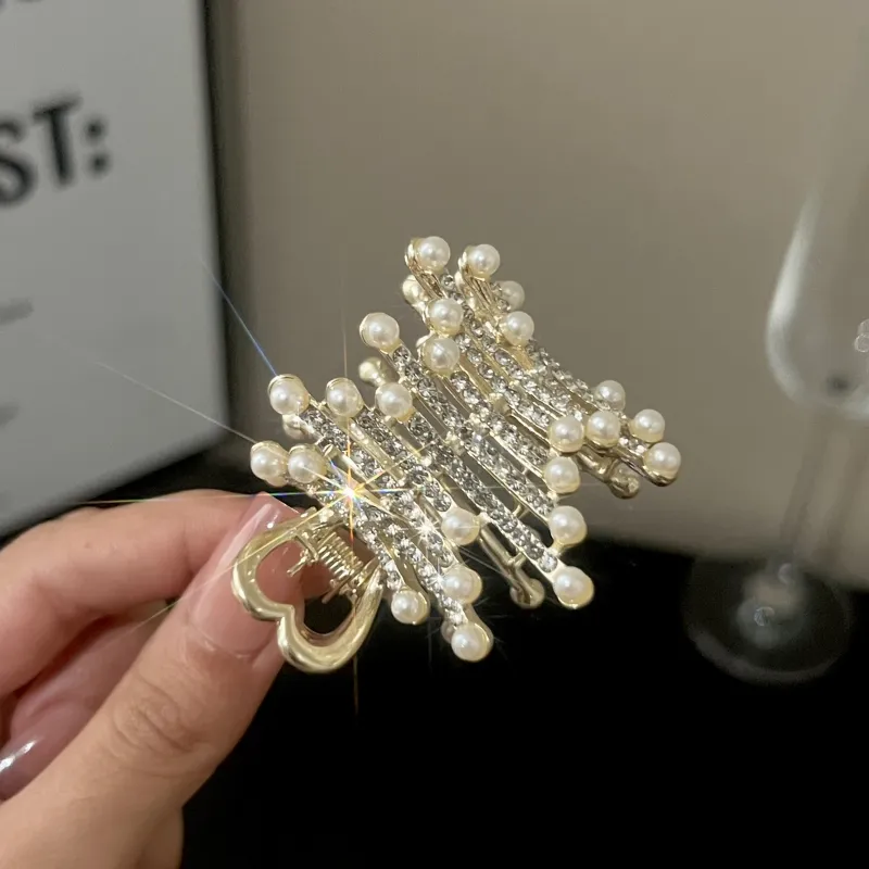 Danqin Alloy/Rhinestone Hair Clips Women's-2