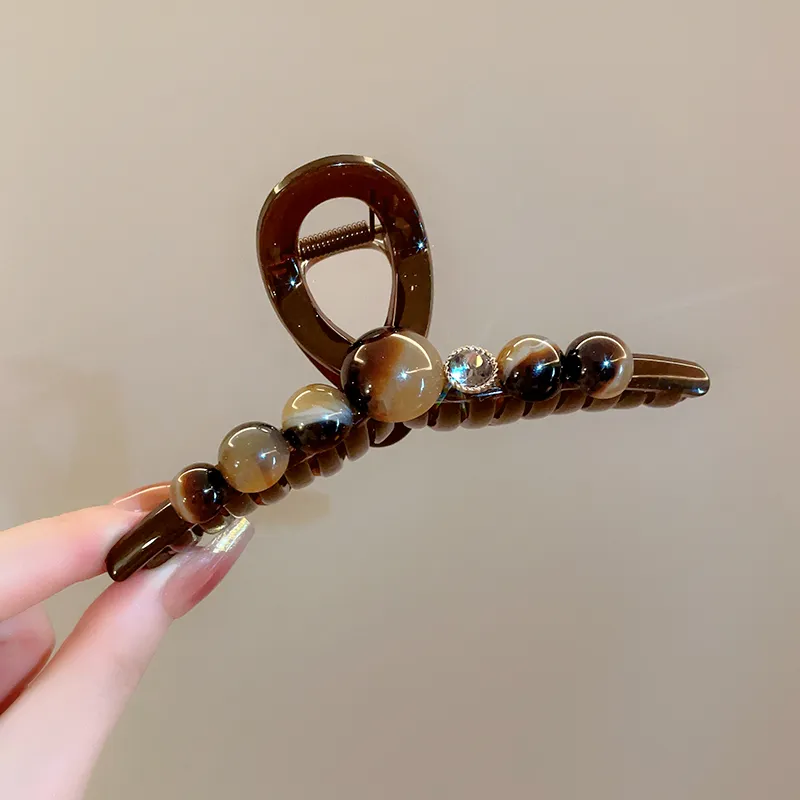 Danqin Acrylic Hair Clips Women's-2