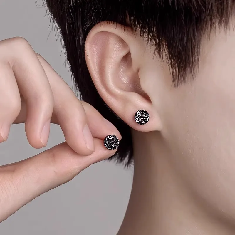 Danqin Alloy Stud Earrings Unisex-1
