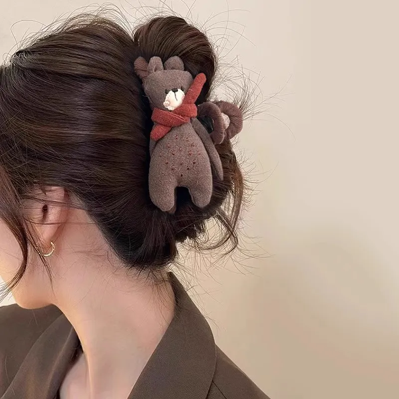 Danqin Fabric Hair Clips Women's-2