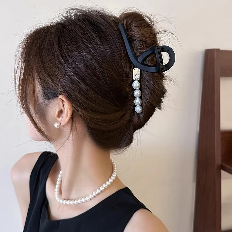 Danqin Acrylic Hair Clips Women's-2
