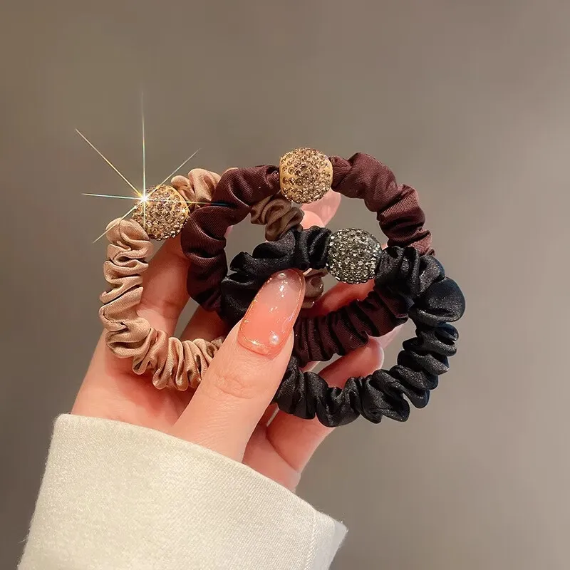 Danqin Rhinestone Hair Tie Women's-2